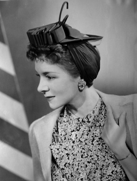 A black and white promotional photograph of Helen Hayes.